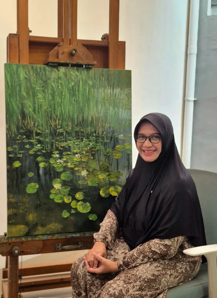 Condro Puspitosari, Landscape Painter